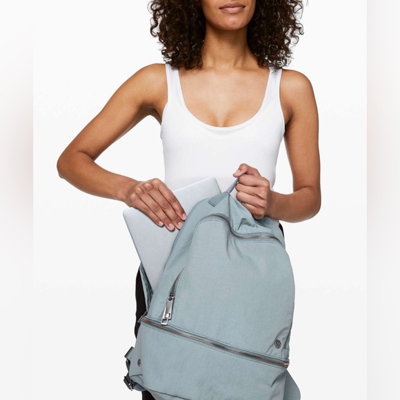 Lululemon Athletica Light Blue Backpack main image 4